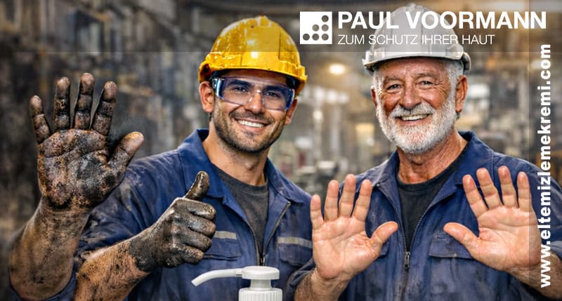 İnatçı Yağ ve Kirleri İçin Sanayi Tipi El Temizleme Kremi